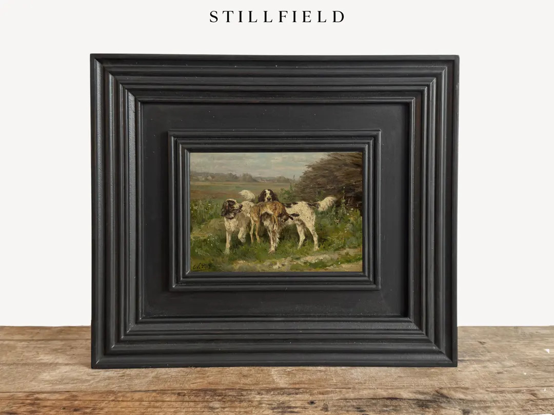 End of the Hunt Red White Irish Setter Dogs Giclée Print: Antique Hunting Painting - Etsy | Etsy (US)