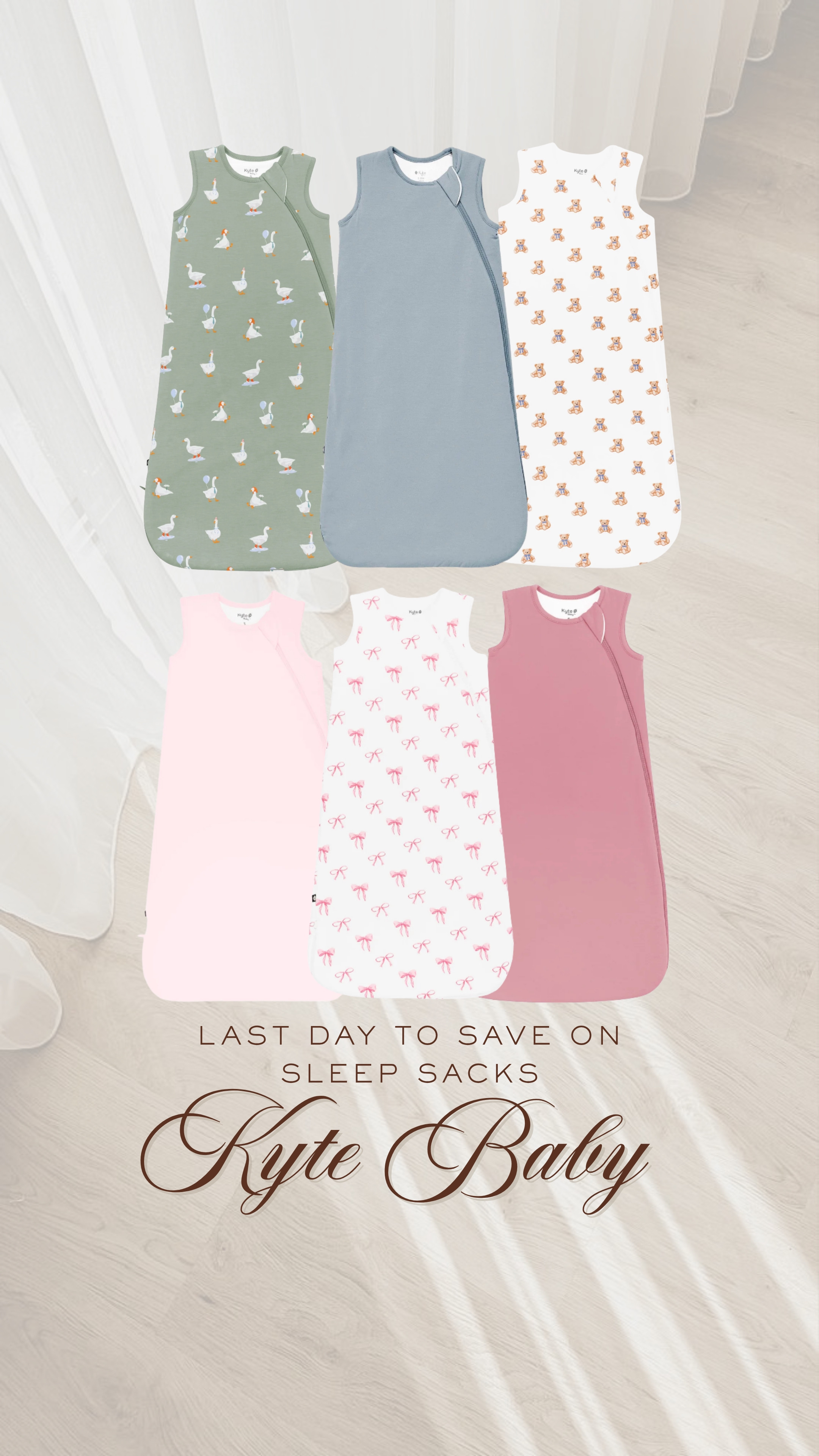 Last day to save on Kyte Baby sleep sacks!

labor day sales, labor day weekend, sleep sacks, kyte baby sale 

 #LTKSaleAlert #LTKBaby
