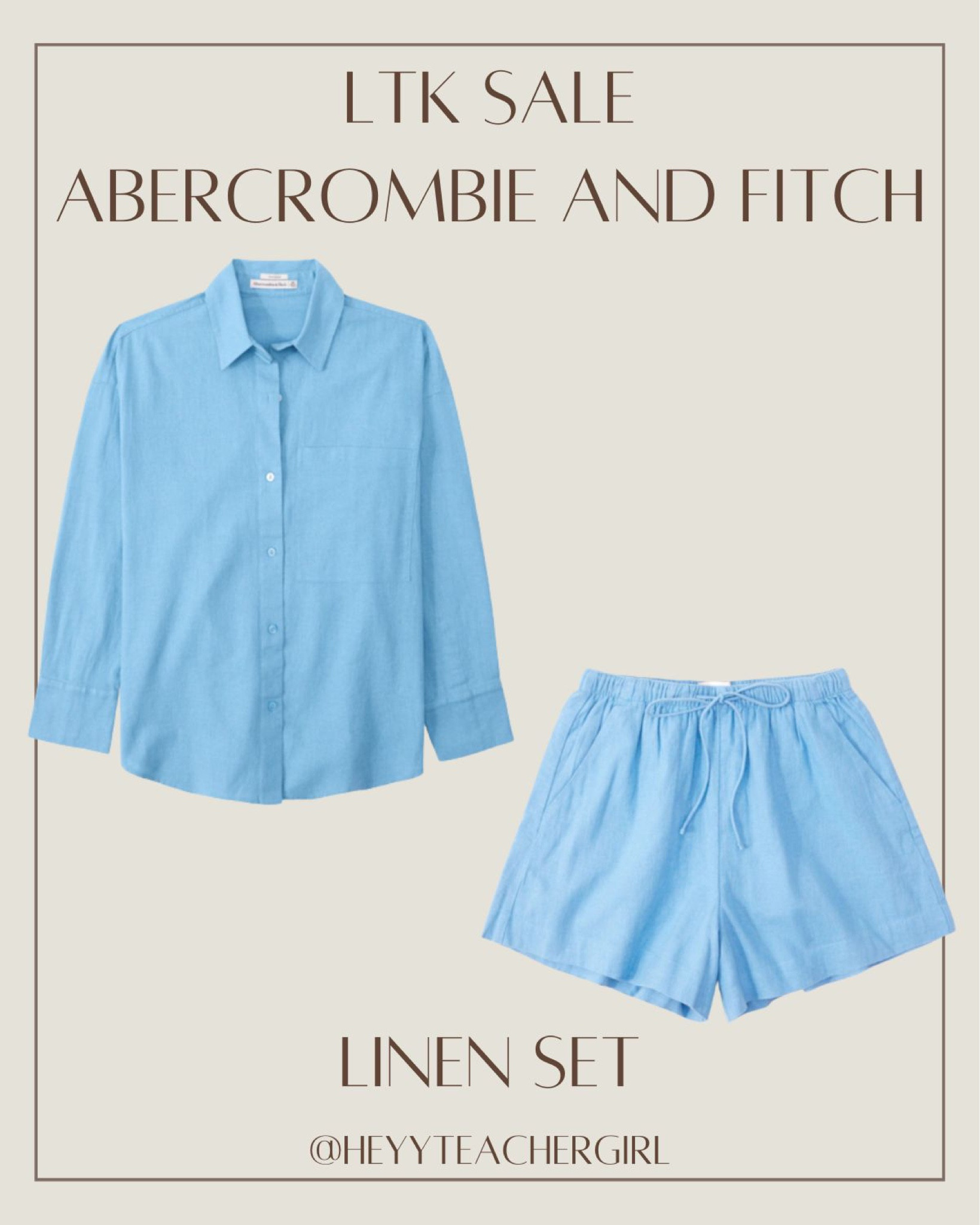 The perfect comfy linen set going into spring and summer! 

#LTKFind #LTKsalealert #LTKSale