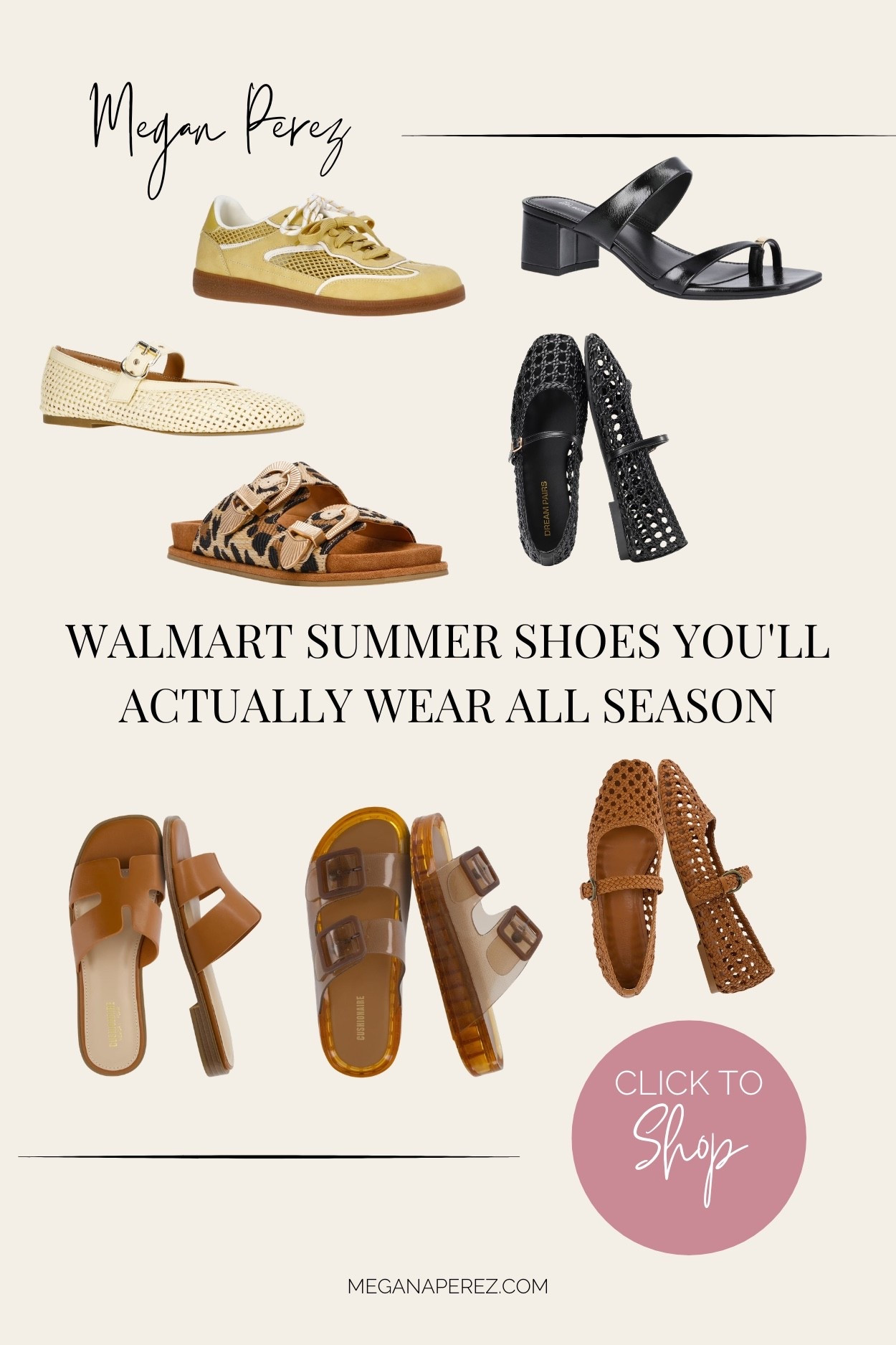 Okay Walmart is winning with shoes this summer and I am NOT okay 😄 Sandals, slides, flats, heels — all under budget and all so cute. These are my top picks linked for you! 👡

#LTKgrwm #LTKmomlife