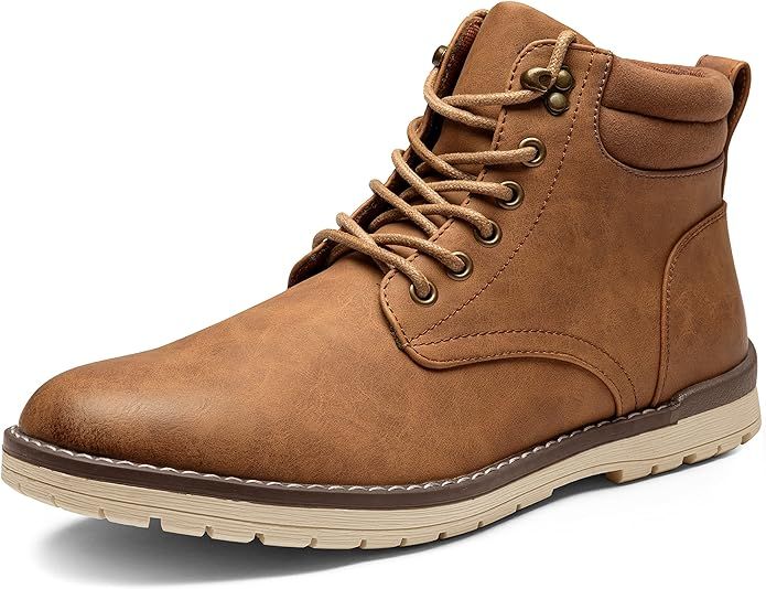 Vostey Men's Hiking Boots waterproof Casual Chukka Boots for Men | Amazon (US)