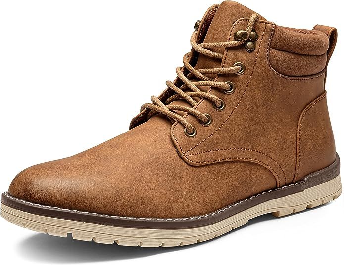 Vostey Men's Hiking Boots waterproof Casual Chukka Boots for Men | Amazon (US)