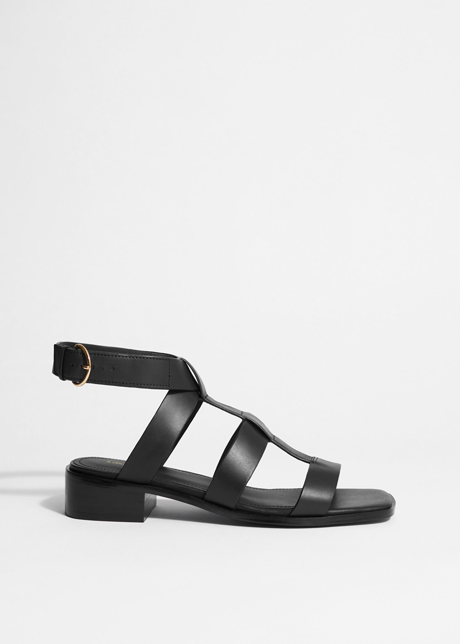 Ankle-Strap Leather Sandals | & Other Stories US