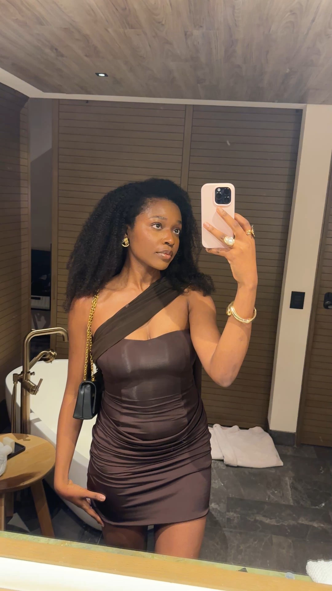 Love a brown number! Wearing a size M here
