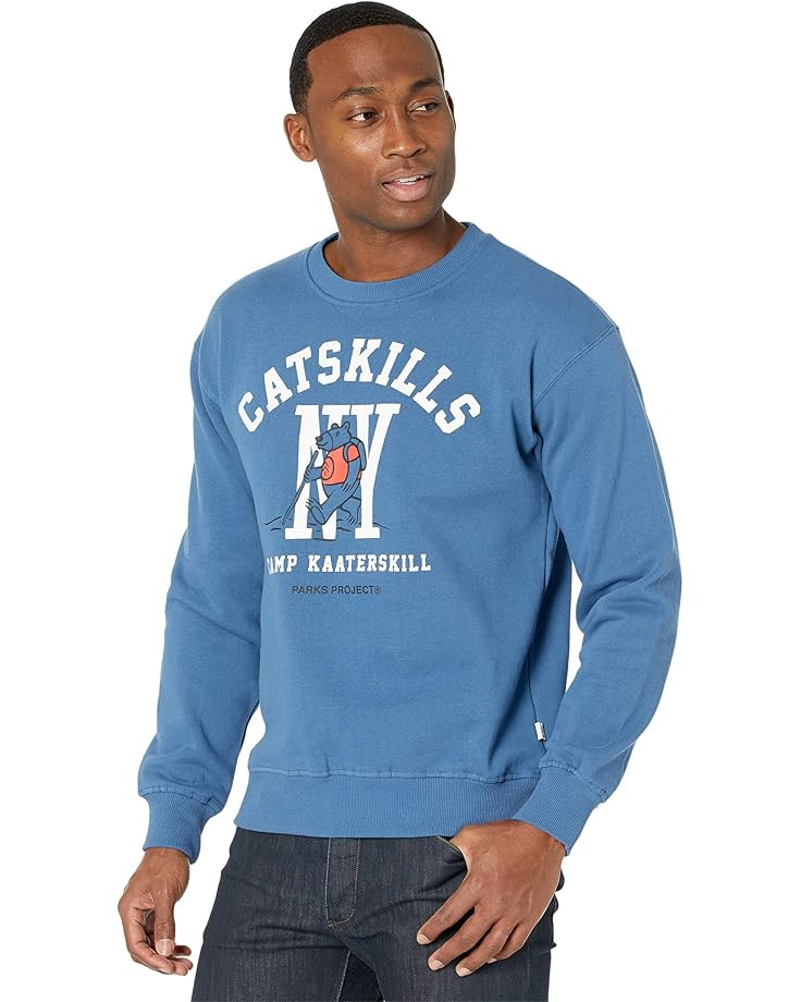 Parks Project Catskills Ny Crew Neck Sweatshirt | Zappos