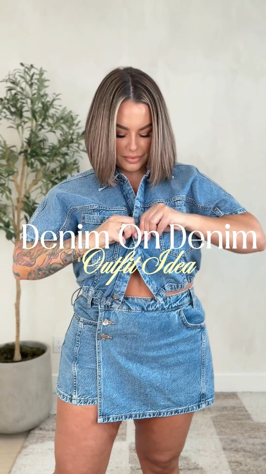 Size xl in both top and bottom
Comes in 2 colors 
Bag is old no link sorry but I linked similar 
#denim #zara #midsize 


Follow my LTK @shaynaslife on the @shop.LTK app to view this post and get my exclusive app-only content!

#liketkit 
@shop.ltk
https://liketk.it/69W7C

#LTKMidsize #LTKSaleAlert #LTKootd