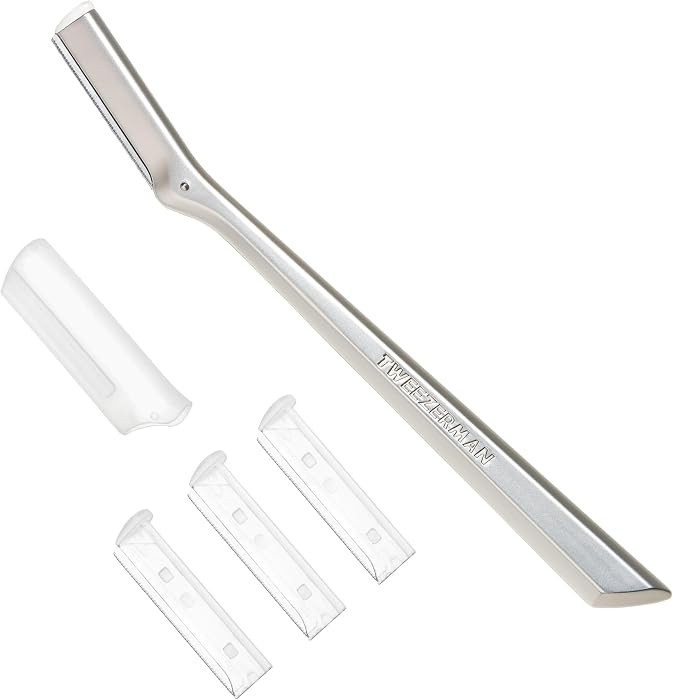 Tweezerman Facial Razor Stainless Steel | Amazon (US)