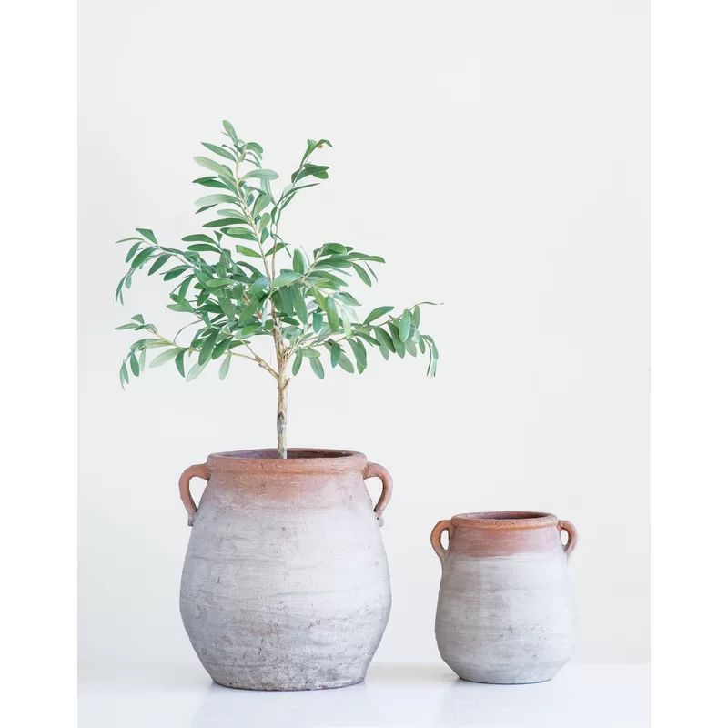 Poteet Large Terracotta Table Vase | Wayfair North America