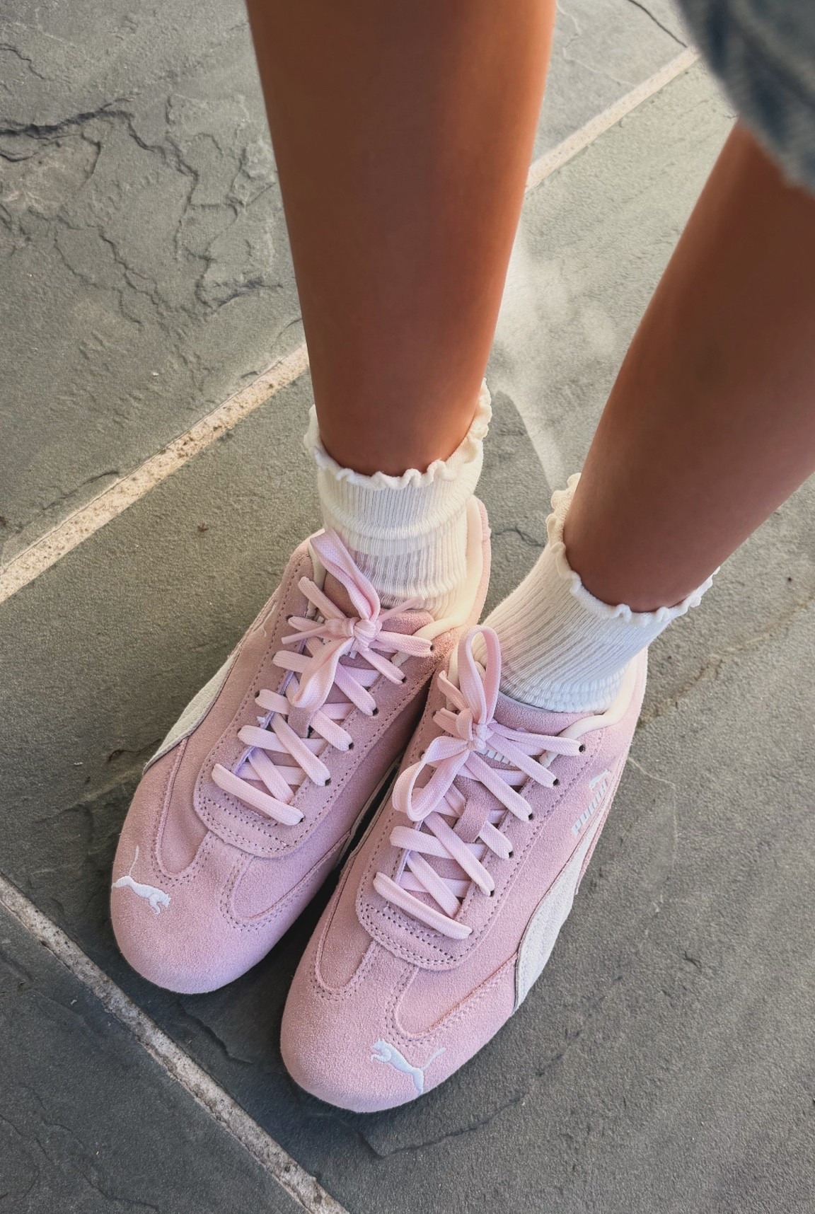 Islas sock and shoe combo 🩷🤍

#LTKKids #LTKootd #LTKmomlife
