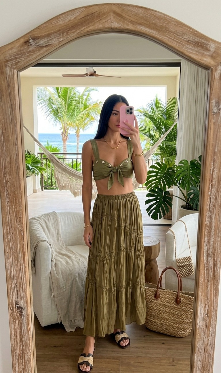 Obsessed with this dreamy shirred skirt from Mango ✨ The beaded details make it look so luxe while still being super easy to style for brunch dates, vacations, or a cute summer night out 🤍 And the best part — it’s 30% OFF right now 🙌 Use code SALE30 before it’s gone 💫

#LTKStyle #LTKSaleAlert #MangoStyle #ShirredSkirt #BeadedDetails #SummerStyle #OOTD #FashionFinds #EffortlessStyle #VacationOutfit #NeutralStyle #ChicStyle #LTKFashion #SaleSeason #StyleInspo #CasualChic #WeekendLook #TrendyStyle #FashionLover #WardrobeGoals #StreetStyle #MinimalStyle #SummerOutfit #LTKUnder100 #DailyStyle #CuteOutfit #StyleEdit #FashionDeals #LTKIt #PrettyDetails 

 #LTKSeasonal #LTKSaleAlert #LTKTravel