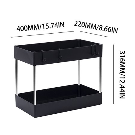 Under The Sink Storage Rack Bathroom Vertical Rack Multi-Function Rack Storage VM6 | Walmart (US)