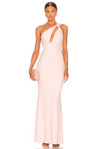 Katie May Edgy Dress in Blush from Revolve.com | Revolve Clothing (Global)