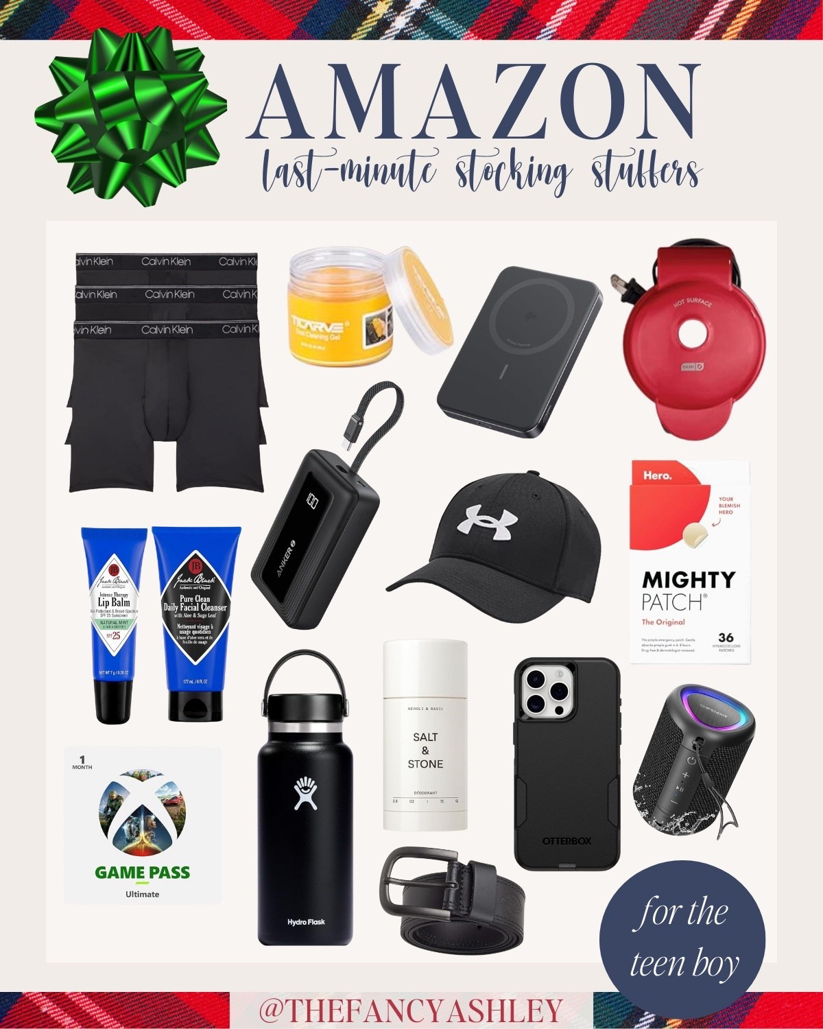 Last-minute stocking stuffers for the teen boy. Perfect stocking stuffer ideas under $40 from @amazon and they'll be under the tree in time for Christmas!

#LTKGiftGuide #LTKHoliday #LTKFindsUnder50
