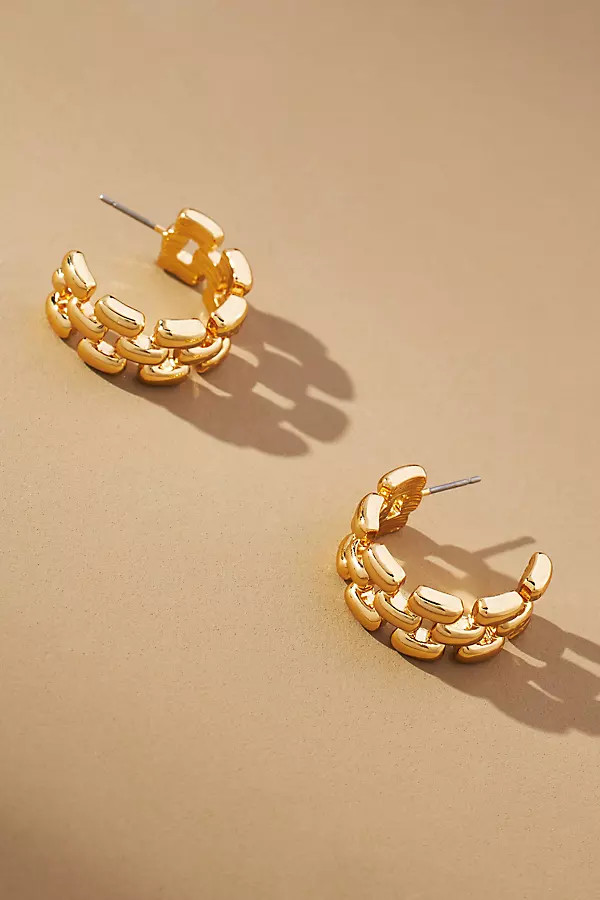 Thin Hoop Earrings | Anthropologie (US)