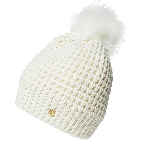 Helly-Hansen Women's Snowfall Beanie, 012 Offwhite, One Size | Amazon (US)