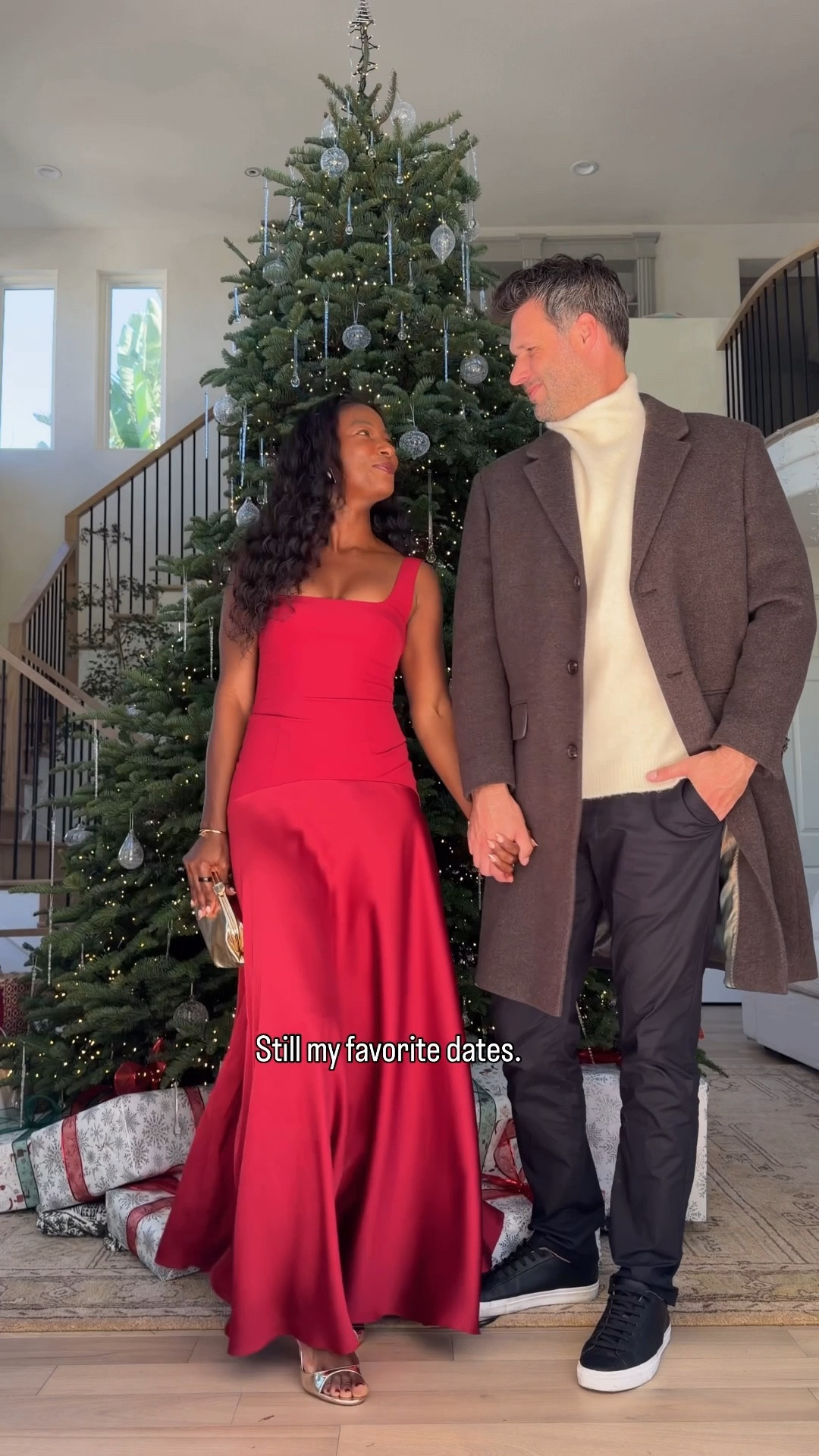 Getting ready for a date with my favorite person never gets old 🤍
Still feels special every time.
I’ve linked both of our outfits here. 

#LTKGiftGuide #LTKHoliday #LTKgrwm