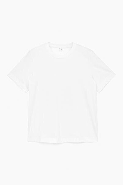 LILY Signature T-Shirt – White – Women – ARKET GB | Arket UK