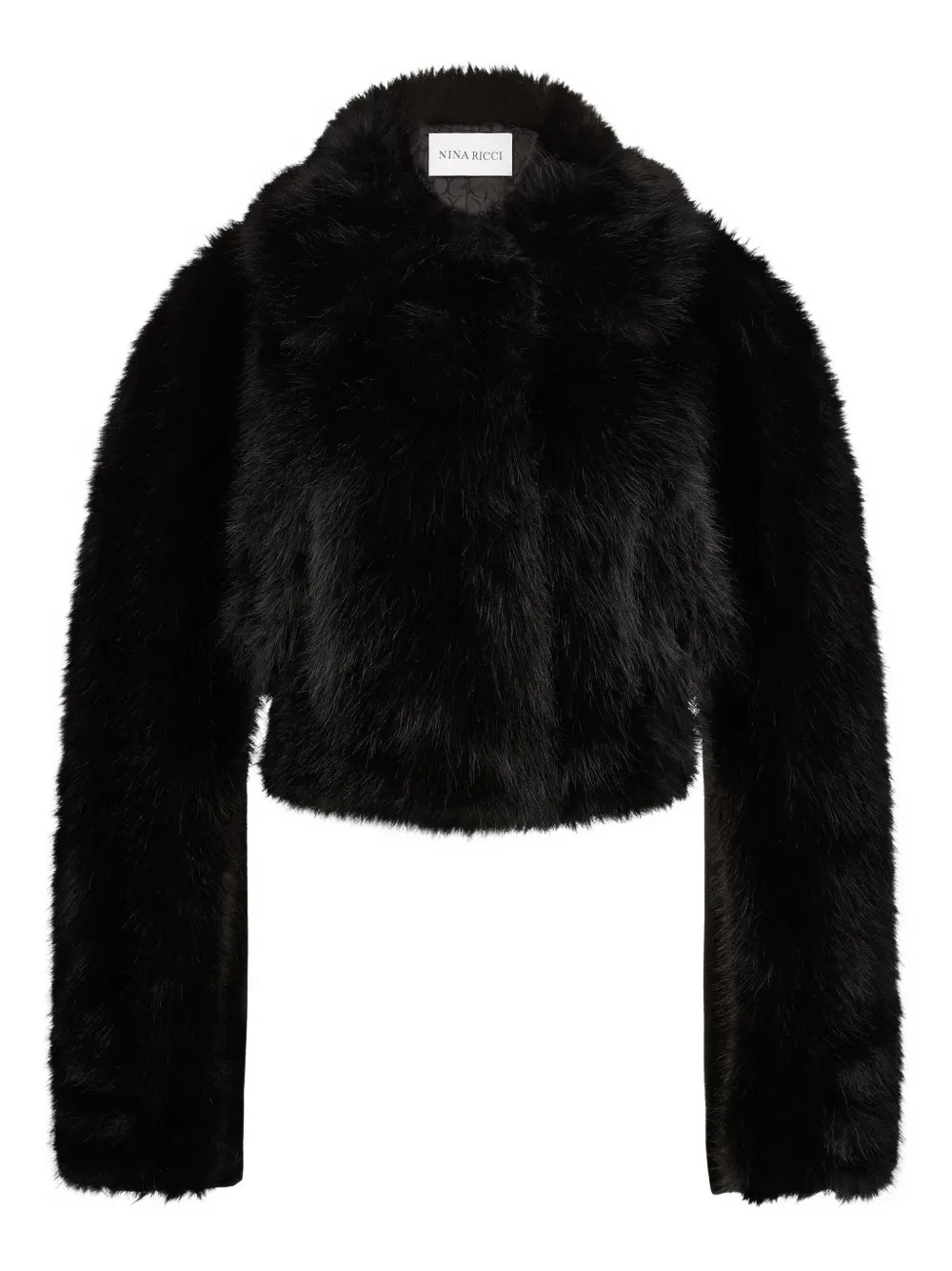 Nina Ricci Cropped Jacket | Black | FARFETCH | Farfetch Global