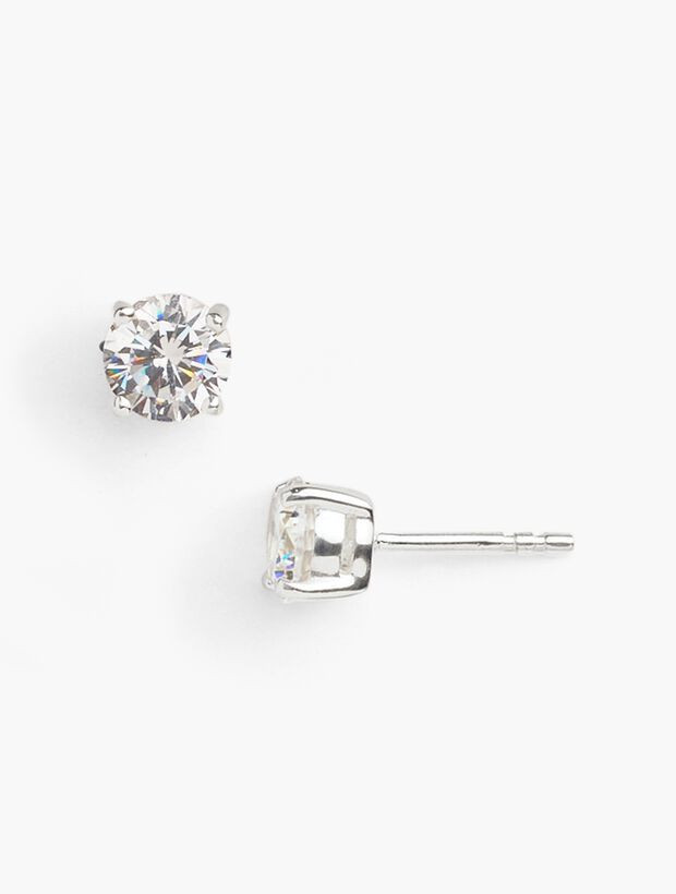 Sterling Silver Stud Earrings | Talbots