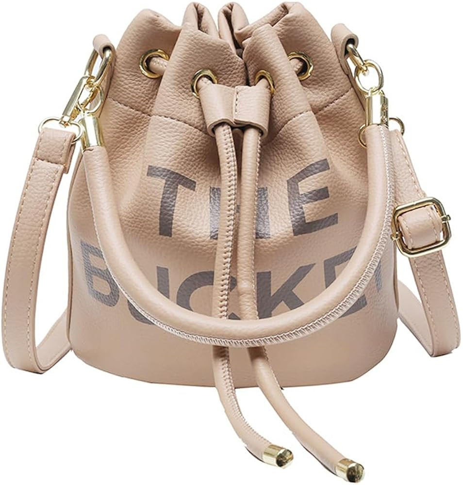 Bucket Bags and Purses For Women Small Drawstring Handbags Hobo Purse | Amazon (US)