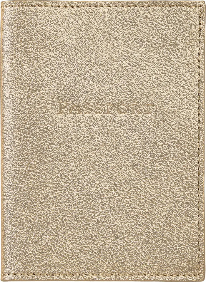 Graphic Image Leather Passport Cover | Nordstrom | Nordstrom