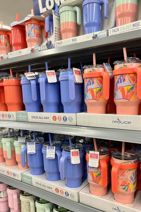 You’re going to love these new tumblers I found at Walmart!😍 @reduceeveryday just dropped a new collection and the colors are just beautiful, I love that there are 18oz tumbler so that parents can match their little ones🫶🏽 #reducepartner #reduceeveryday 


#LTKfindsunder50