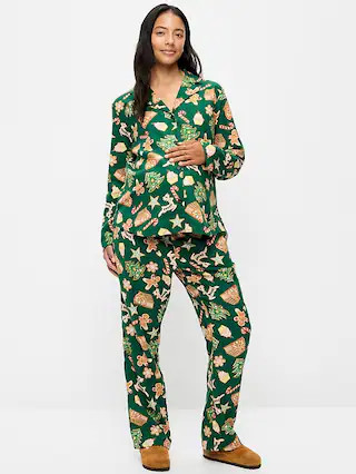 Maternity Classic Pajama Set | Old Navy (US)