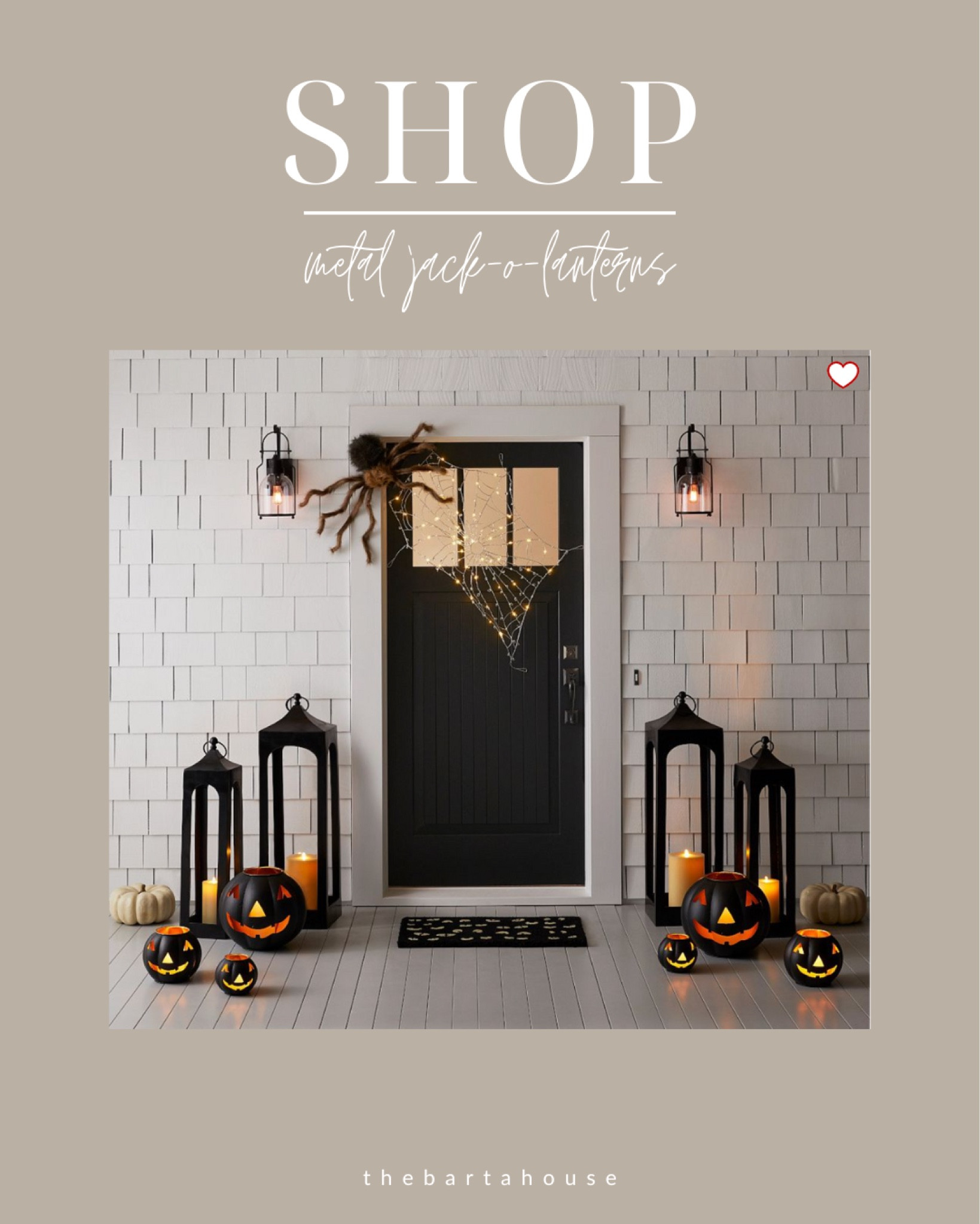 Cutest metal jack o lanterns! 

#LTKSeasonal #LTKSaleAlert #LTKFallSale