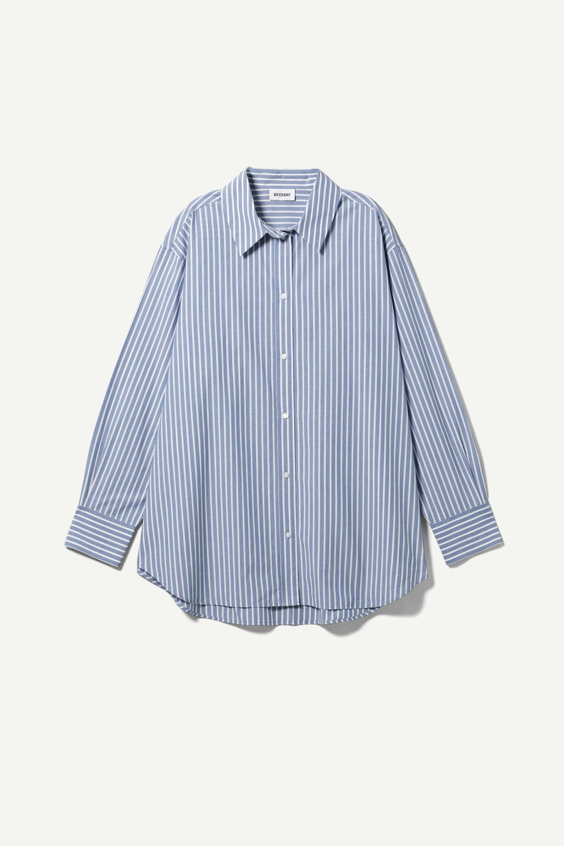 Edyn Poplin Shirt - Blue | Weekday