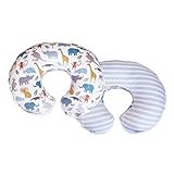 Boppy Boutique Pillow Cover, Pastel Animal Stripe, Minky Fabric in A Fashionable Two-Sided Design, F | Amazon (US)
