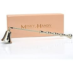 Luxury Candle Snuffer Accessory - Brass Design - Safely Extinguish Candle Flames - Home Decor and... | Amazon (US)