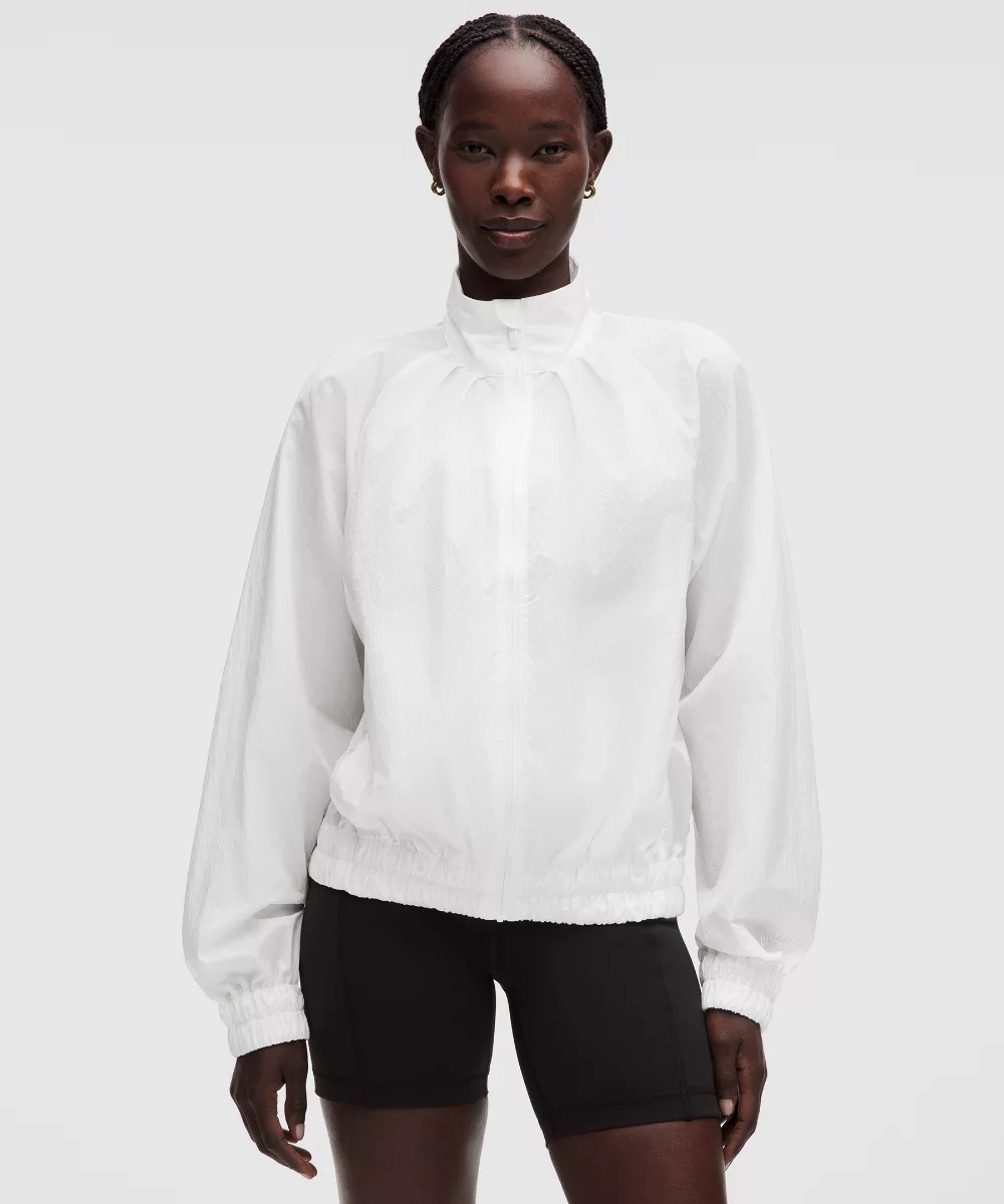 Lightweight Pleated Track Jacket | lululemon (AU)
