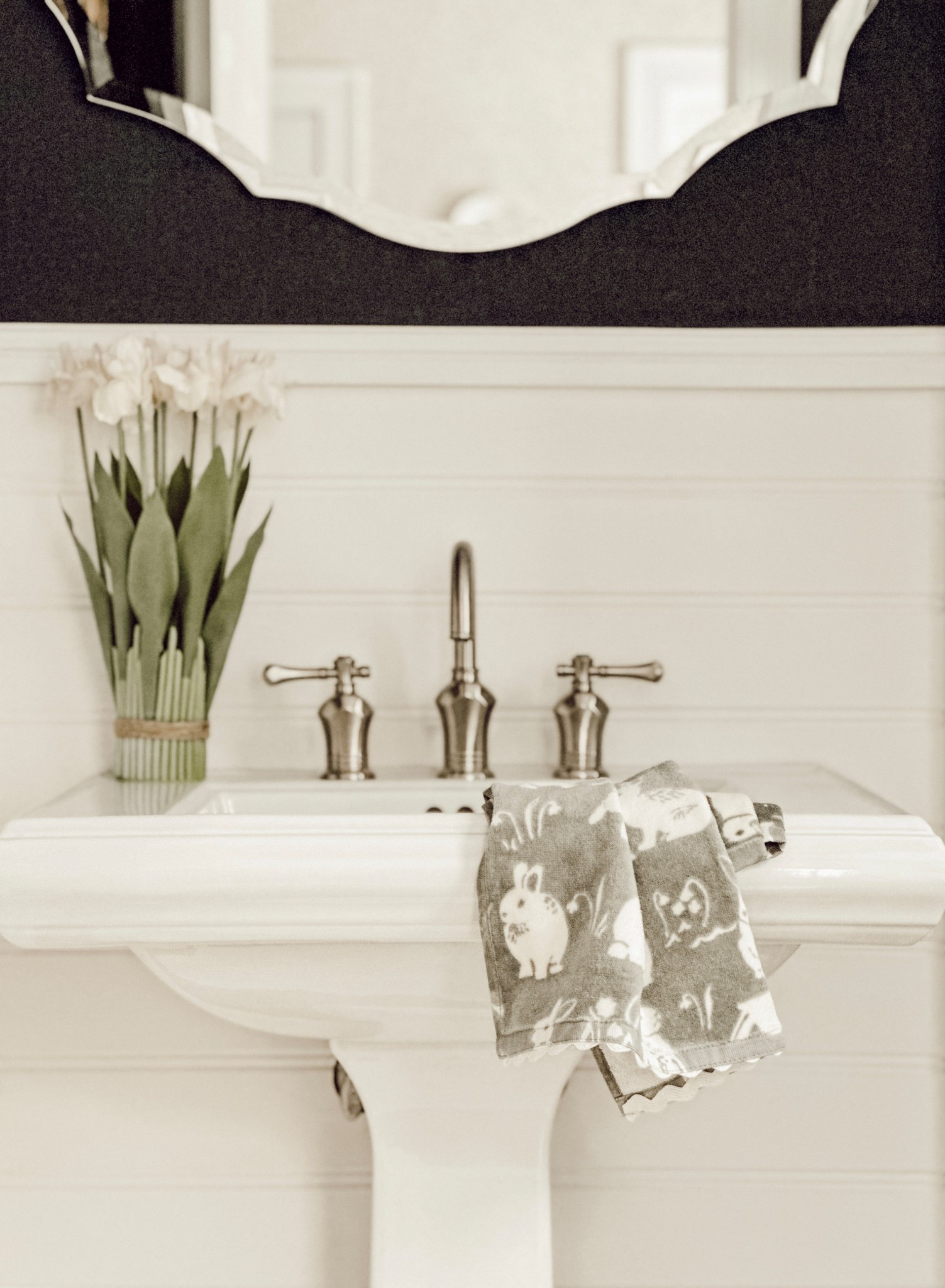 Bunnies and irises equal spring! 

#LTKSeasonal #LTKHome