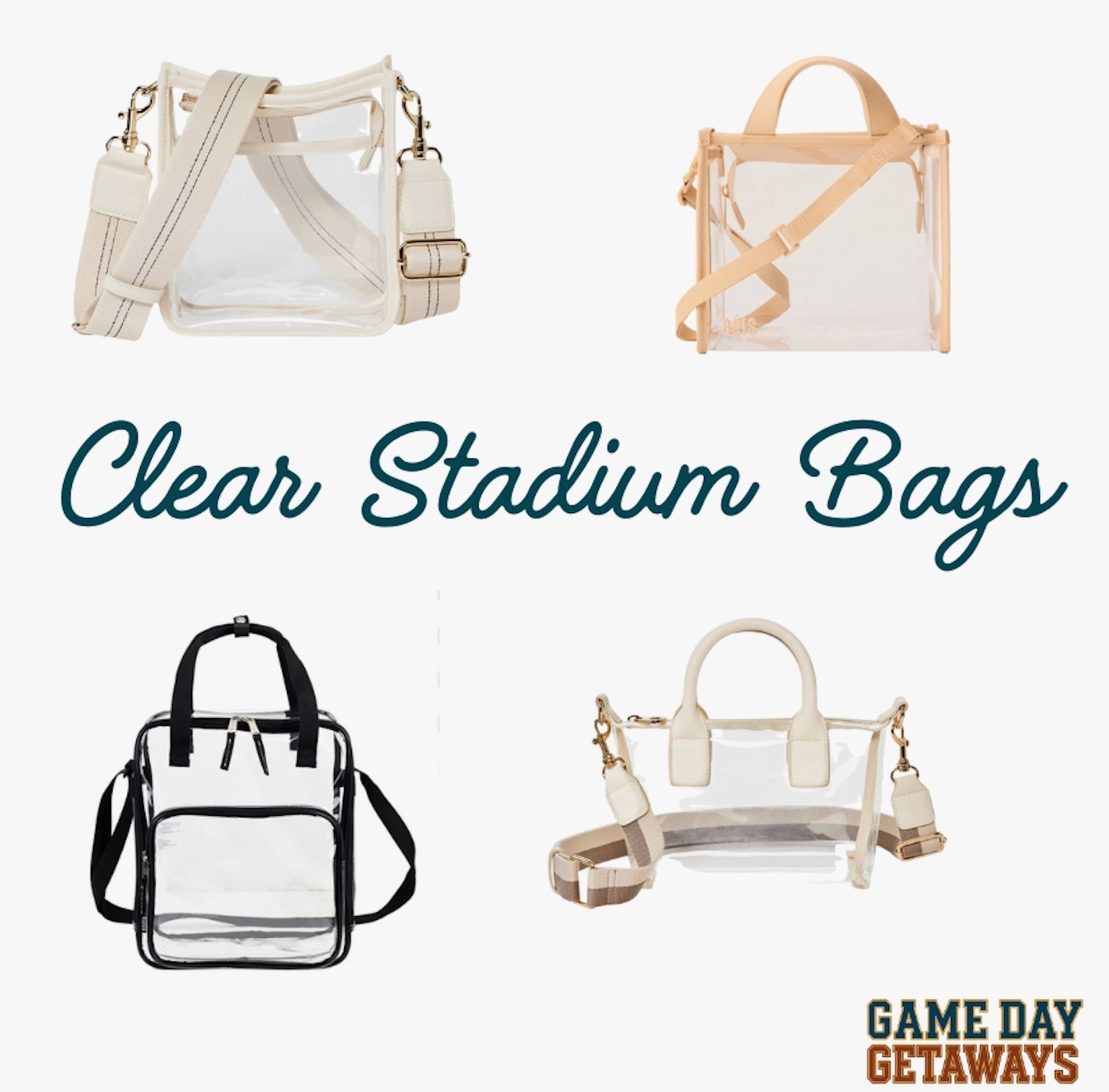 Approved stadium bags! 