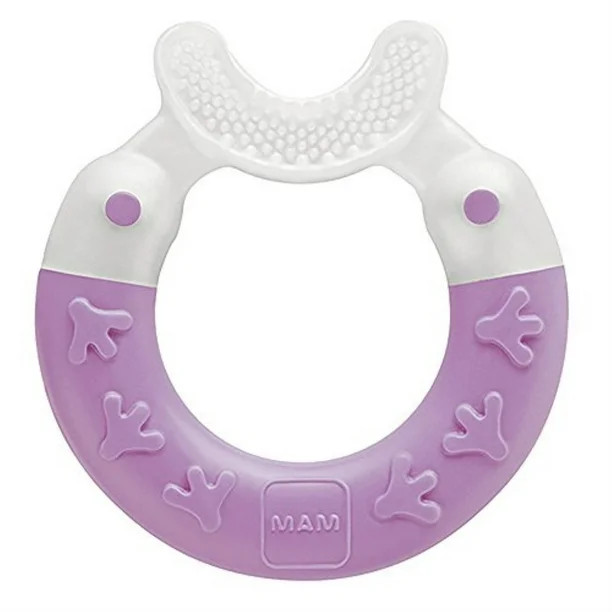 mam baby toys, teething toys, bite & brush teether, girl, 3+ months, 1-count | Walmart (US)