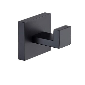 RELIABILT 1 -Hook 2.38-in x 2.38-in H Black Decorative Wall Hook ( 35-lb Capacity) | Lowe's