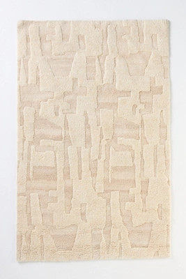 Wool Hand-Knotted Neutral Rug | Anthropologie (US)