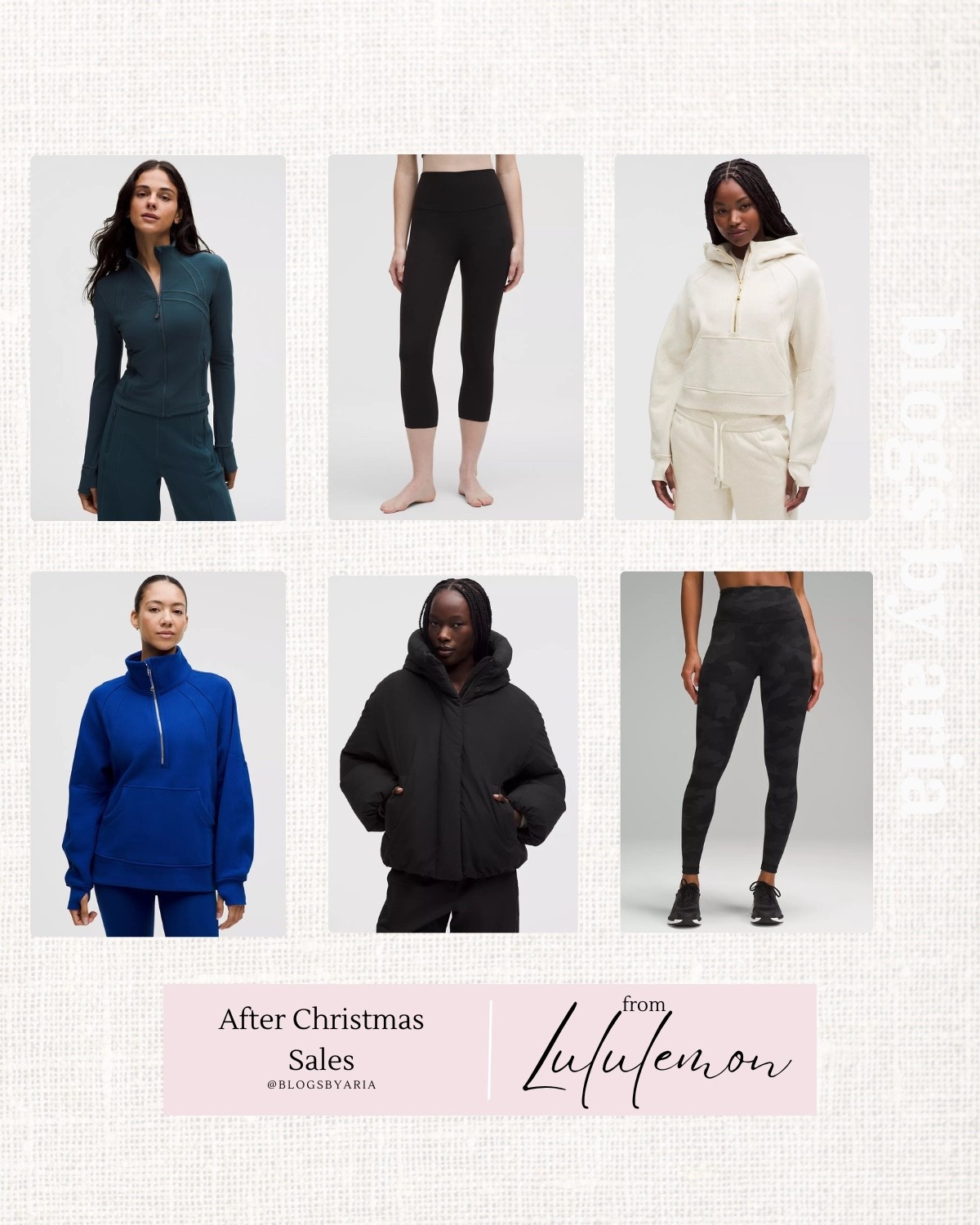 Lululemon after Christmas sales!! Get everything you didn’t get under the tree!!

Activewear 
Lululemon align leggings


#LTKSaleAlert #LTKActive