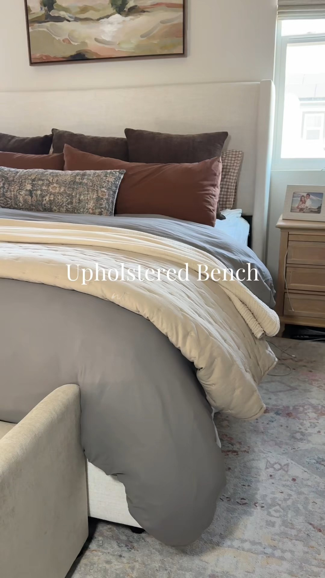 Bedroom beach with hidden storage! 

#LTKHome #LTKFamily