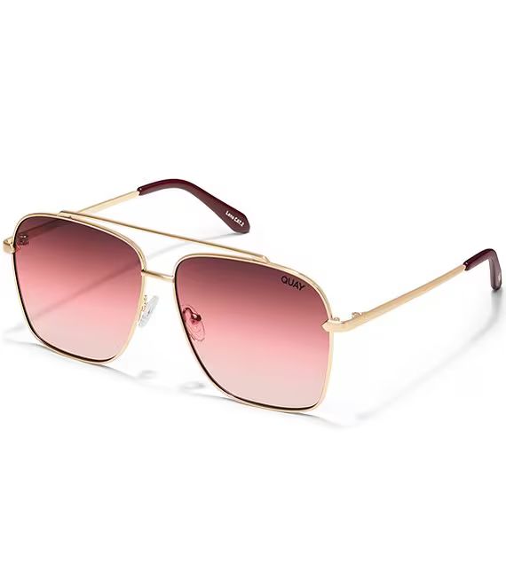 Quay Australia Women's High Roller 56mm Aviator Sunglasses | Dillard's | Dillard's