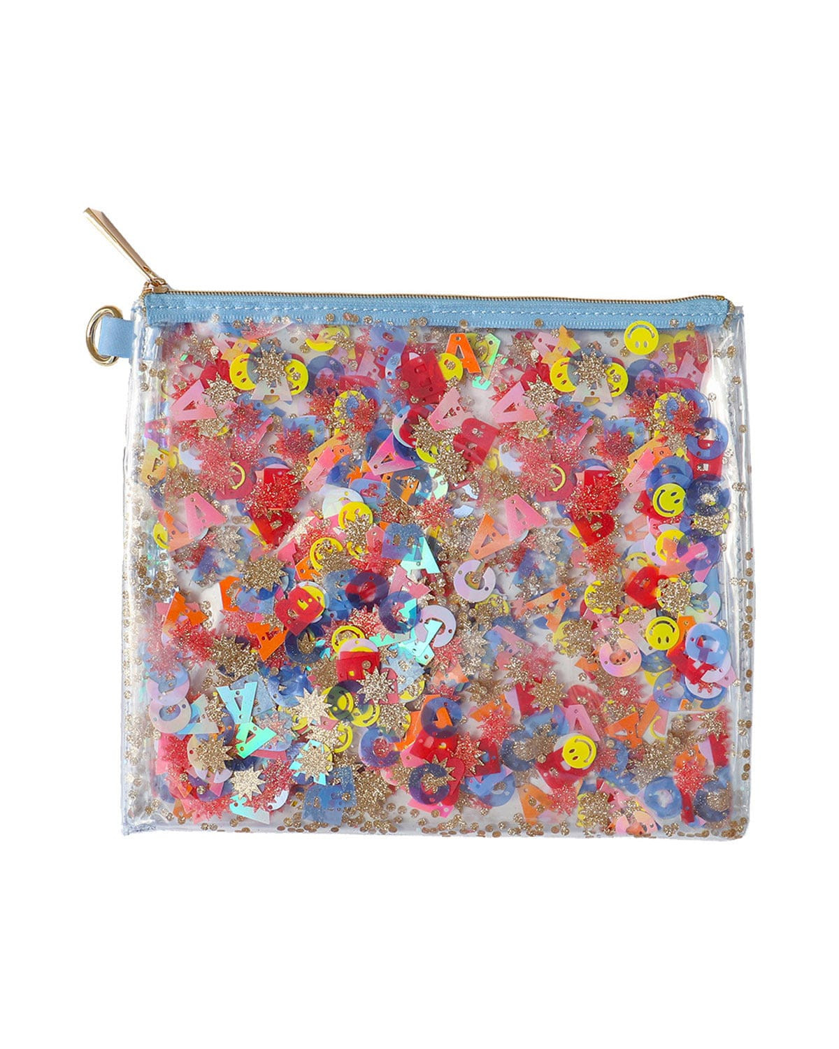 Little Letters Confetti Everything Pouch | Packed Party