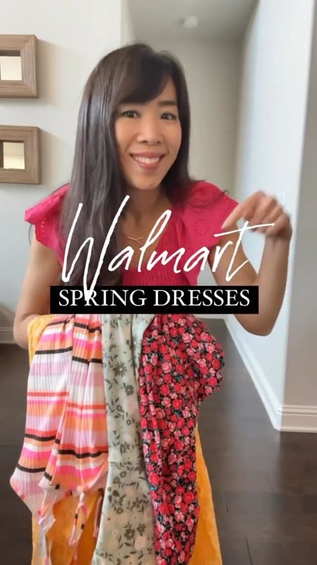 Woman spring dresses and 3 of them are under $13! Wearing a XS in all dresses.

#LTKSeasonal #LTKfindsunder50 #LTKover40