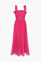 Bianca Pleated Organza Dress | Adelyn Rae