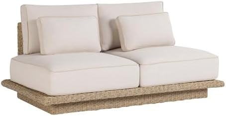 Tov Furniture Mora Cream Outdoor 65" Sofa | Amazon (US)
