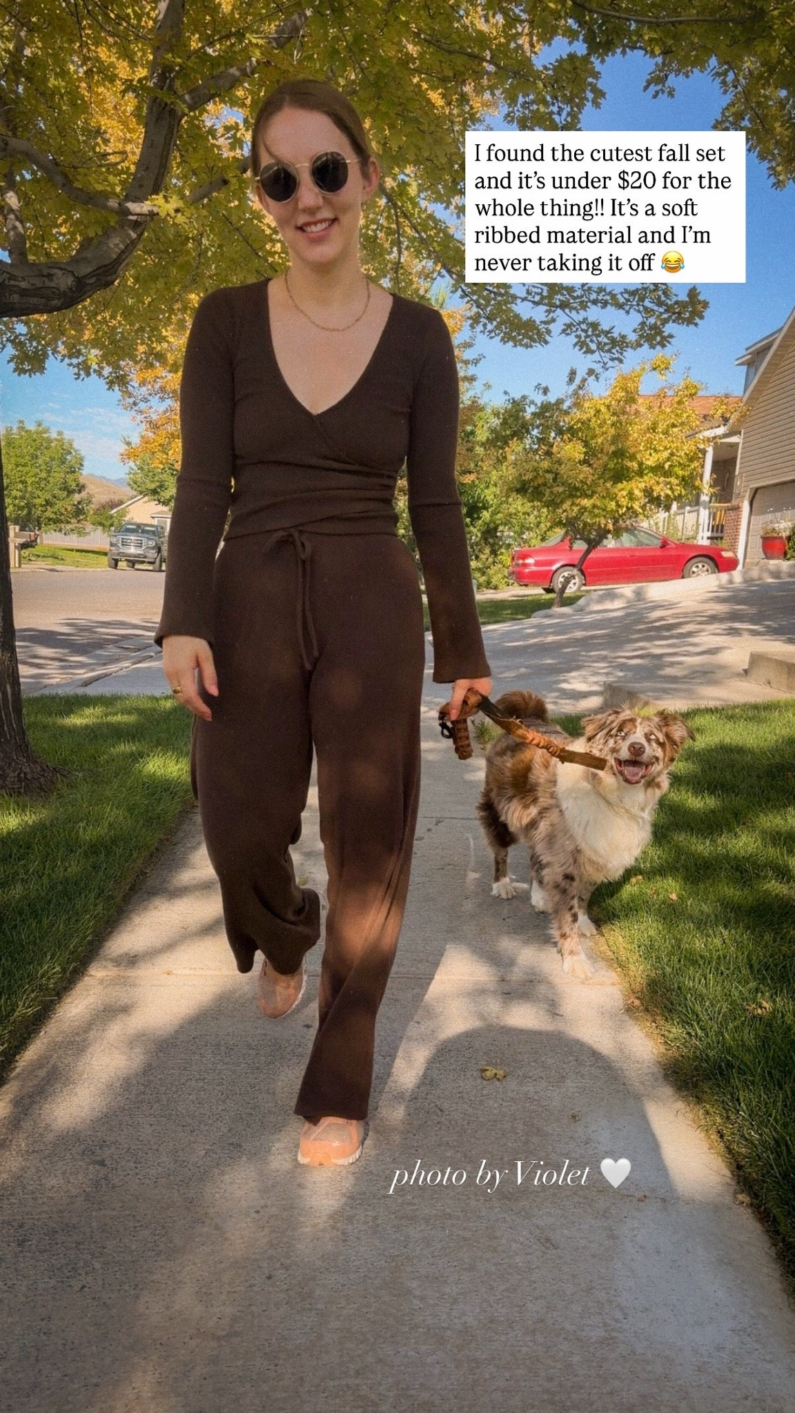 The wrap top and ribbed fabric are a match made in heaven!

#LTKgrwm #LTKmorningroutine #LTKootd