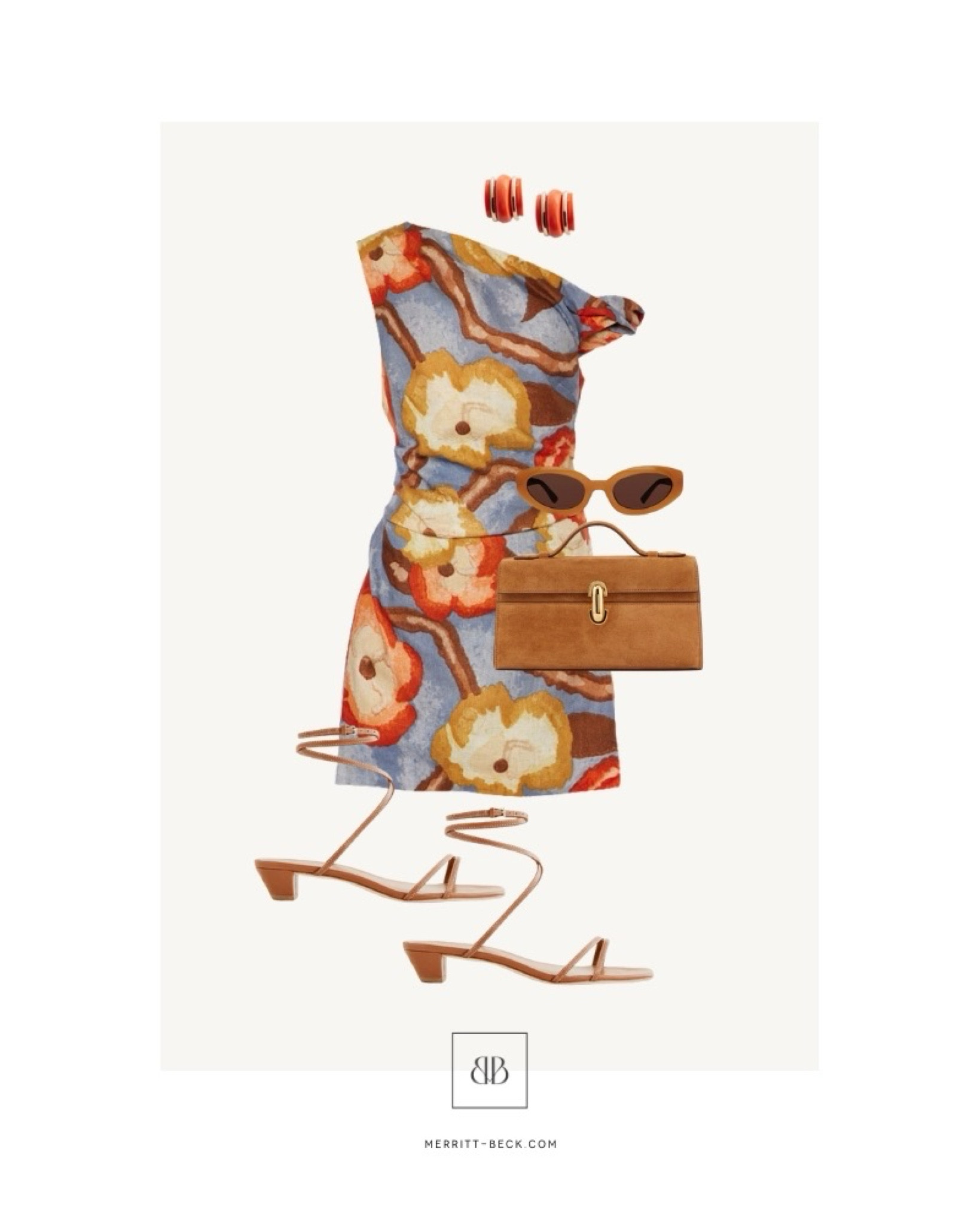 A chic transitional look for late summer, early fall! 🫶🏻 love the print + colors on this dress! 

#LTKShoeCrush #LTKItBag #LTKStyleTip