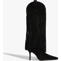 Raffaela Up Fringes Stiletto Suede Boot | Schutz (US)