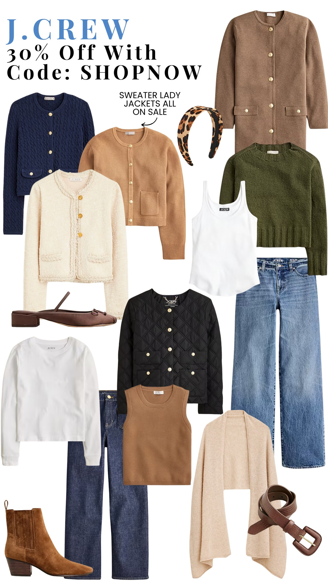 JCrew Sale  / J.Crew Fashion / J.Crew Denim / Fall Outfits / Neutral Wardrobe / Neutral Sneakers / Fall Sneakers / Fall Denim / Fall Sweaters / Fall Cardigans / Fall Dresses / Fall Handbags / Fall Jackets / Faux Leather / Suede / Denim Jackets / Fall Knitwear

#LTKStyleTip #LTKSaleAlert #LTKFallSale