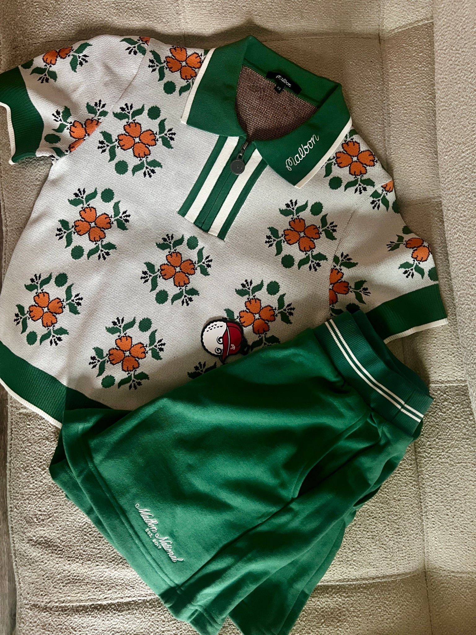 Ready for a weekend filled with nonstop Masters coverage ⛳️ I took xs in this Malbon polo and shorts - both fit mostly TTS. The shorts are a somewhat oversized fit and I probably could’ve sized down to xxs. Exact and similar linked.

#LTKStyleTip #LTKActive #LTKSeasonal