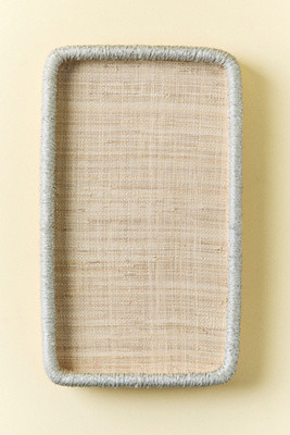 Coiled Rattan Tray | Anthropologie (US)